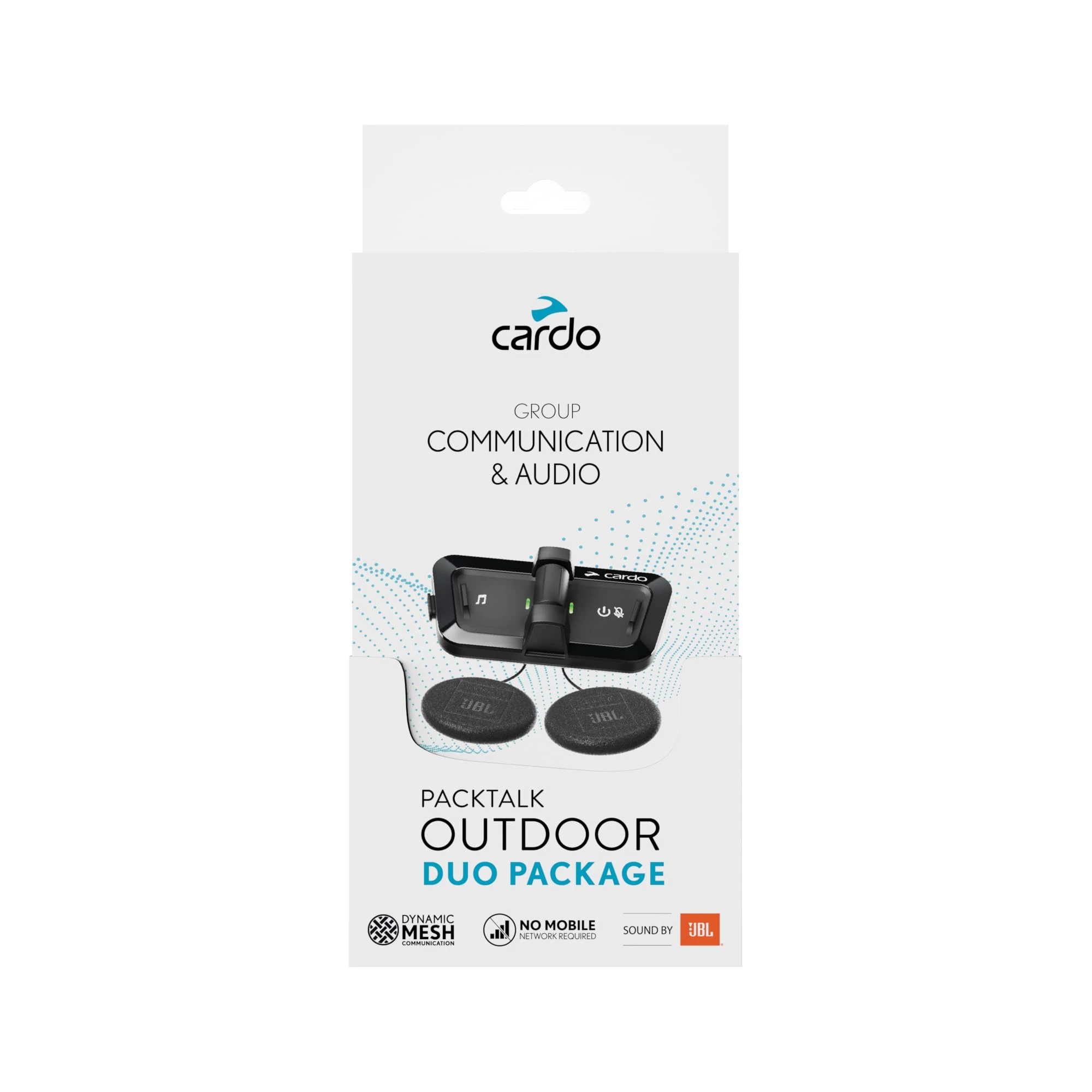 Cardo PACKTALK OUTDOOR DUO PACK BLACK