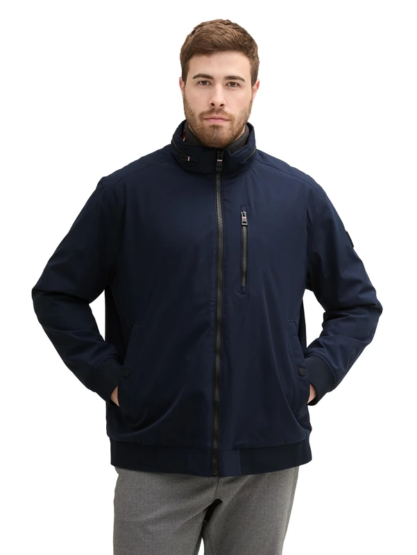 TOM TAILOR Men's Jacket, 10668 - Sky Captain Blue, XXL - Image 1