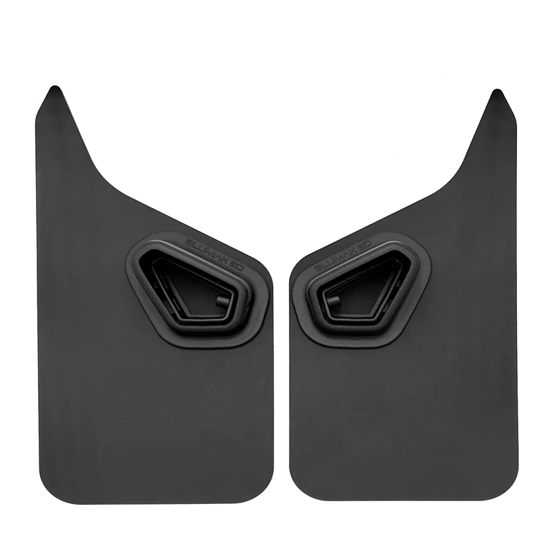 BLUMAK3D Rock Rail Front Mud Flaps for XW Ford Bronco Sasquatch 2021+ - Easy Install, Made in USA (2 pcs)