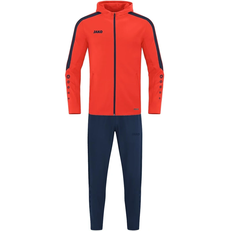 JAKO Men's Presentation Suit Power, Flame/Navy, 4XL - Image 1