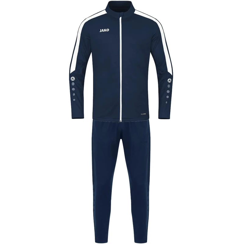 JAKO Women's Polyester Power Tracksuit, Royal/Navy, 164 (EU)