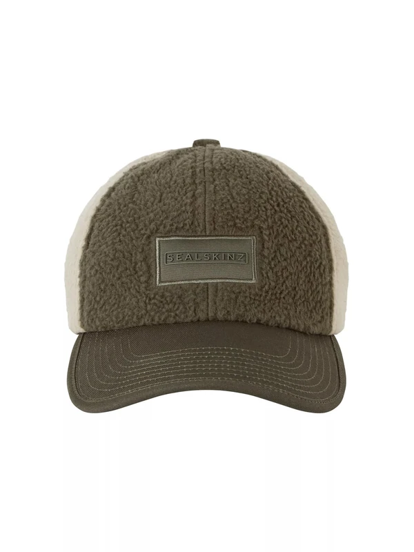 SEALSKINZ | Westwick | Waterproof Sherpa Fleece Unisex Cap Hat | for Outdoor Adventure & Cold Weather | Warm & Breathable Olive