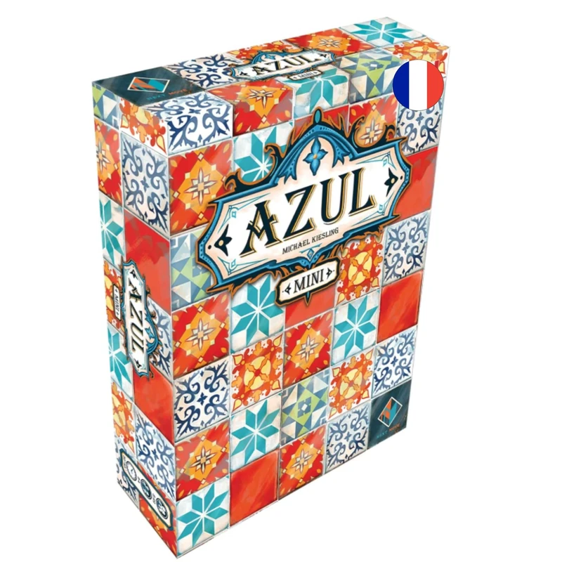 Asmodee Plan B Games Azul Mini - Board Games - Board Games - Strategy Games - Travel Games for 8 Years+ - 2 to 4 Players - French Version