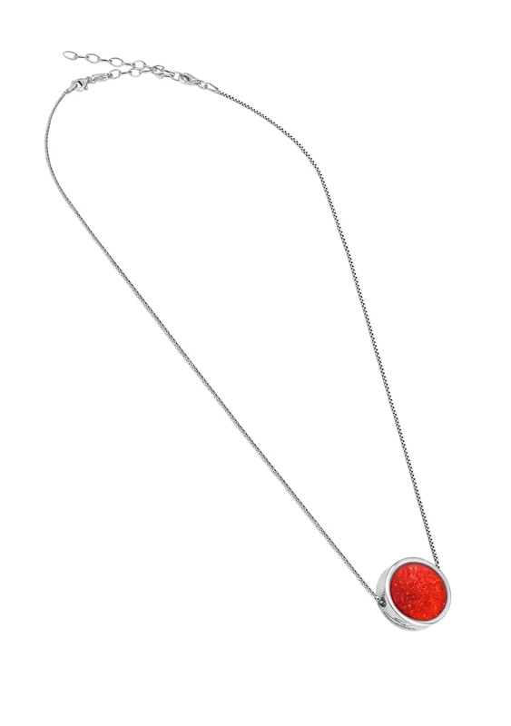 Ellen Kvam Arctic Circle Necklace - Red - Image 1