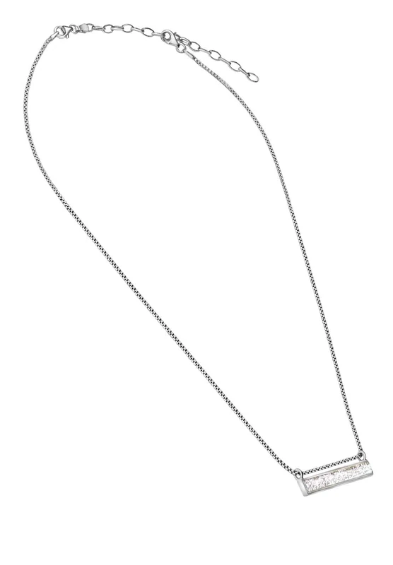 Ellen Kvam Bar-box necklace Silver