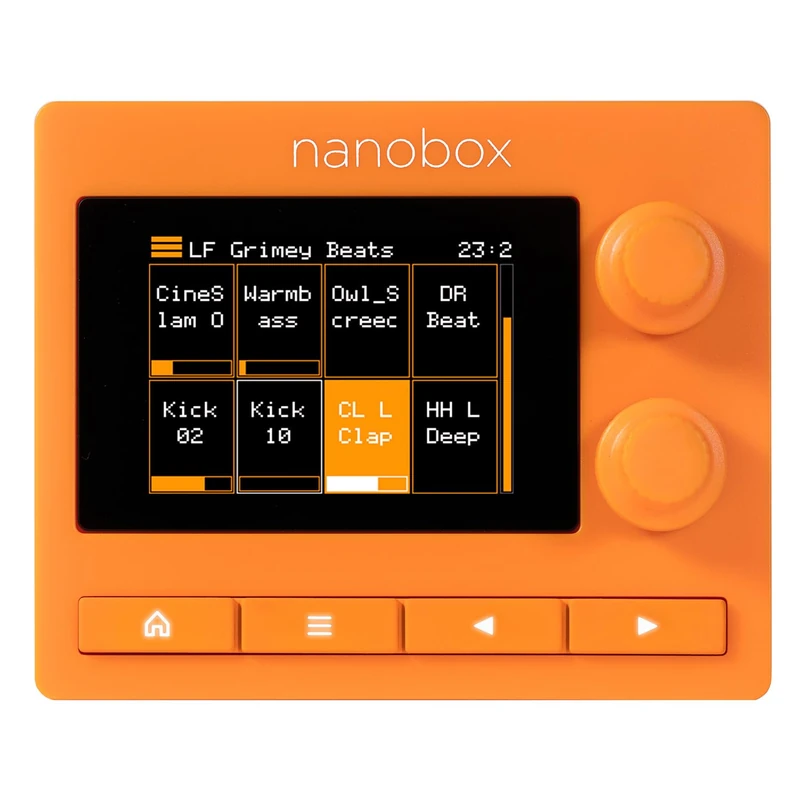 nanobox | tangerine - Compact Streaming Sampler