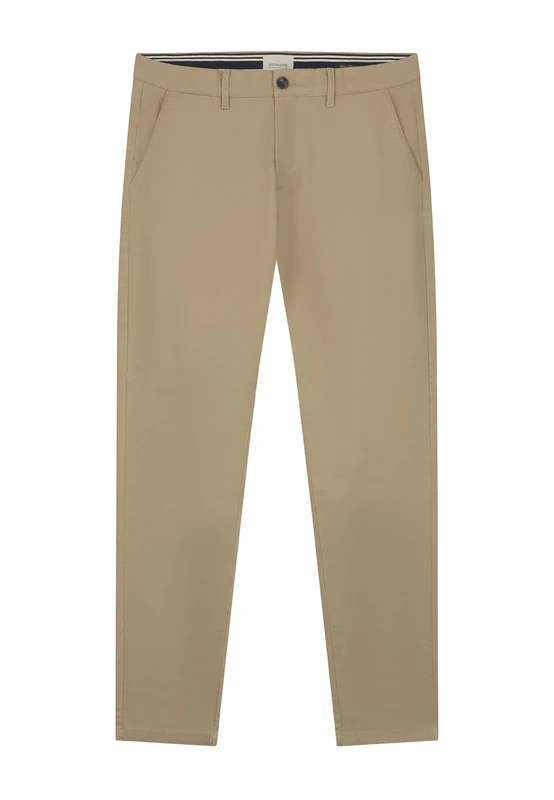 Dstrezzed Men's Charlie Slimfit Chino Pants, Khaki, 31 W/32 L