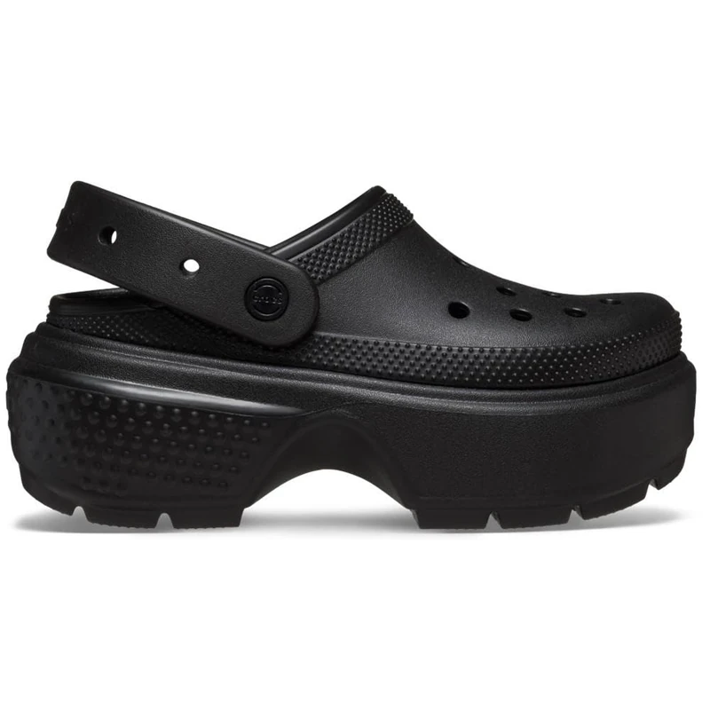 Crocs, Unisex Adult, Stomp Clog, Black, 9 UK Men/ 10 UK Women