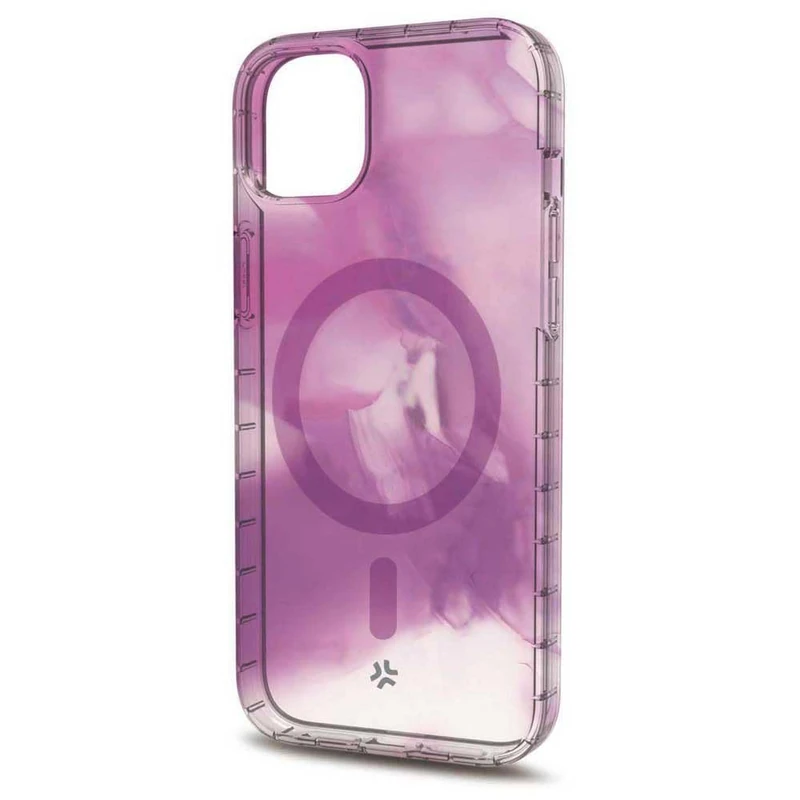Celly iPhone 15 Plus Mobile Case - Transparent Purple
