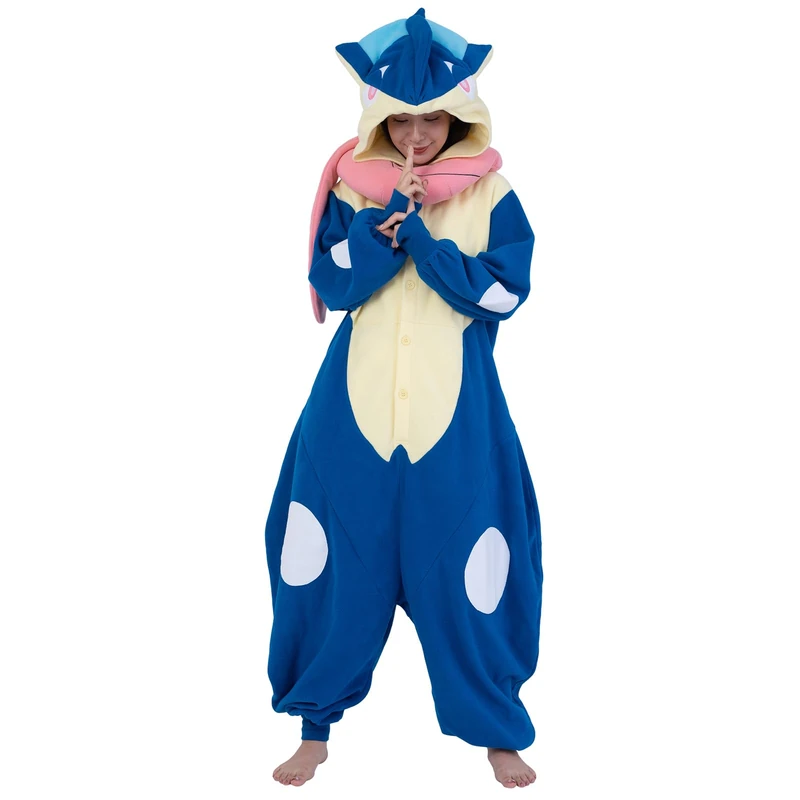 SAZAC Kigurumi - Pokemon - Greninja - Onesie Jumpsuit Halloween Costume (X-Large)