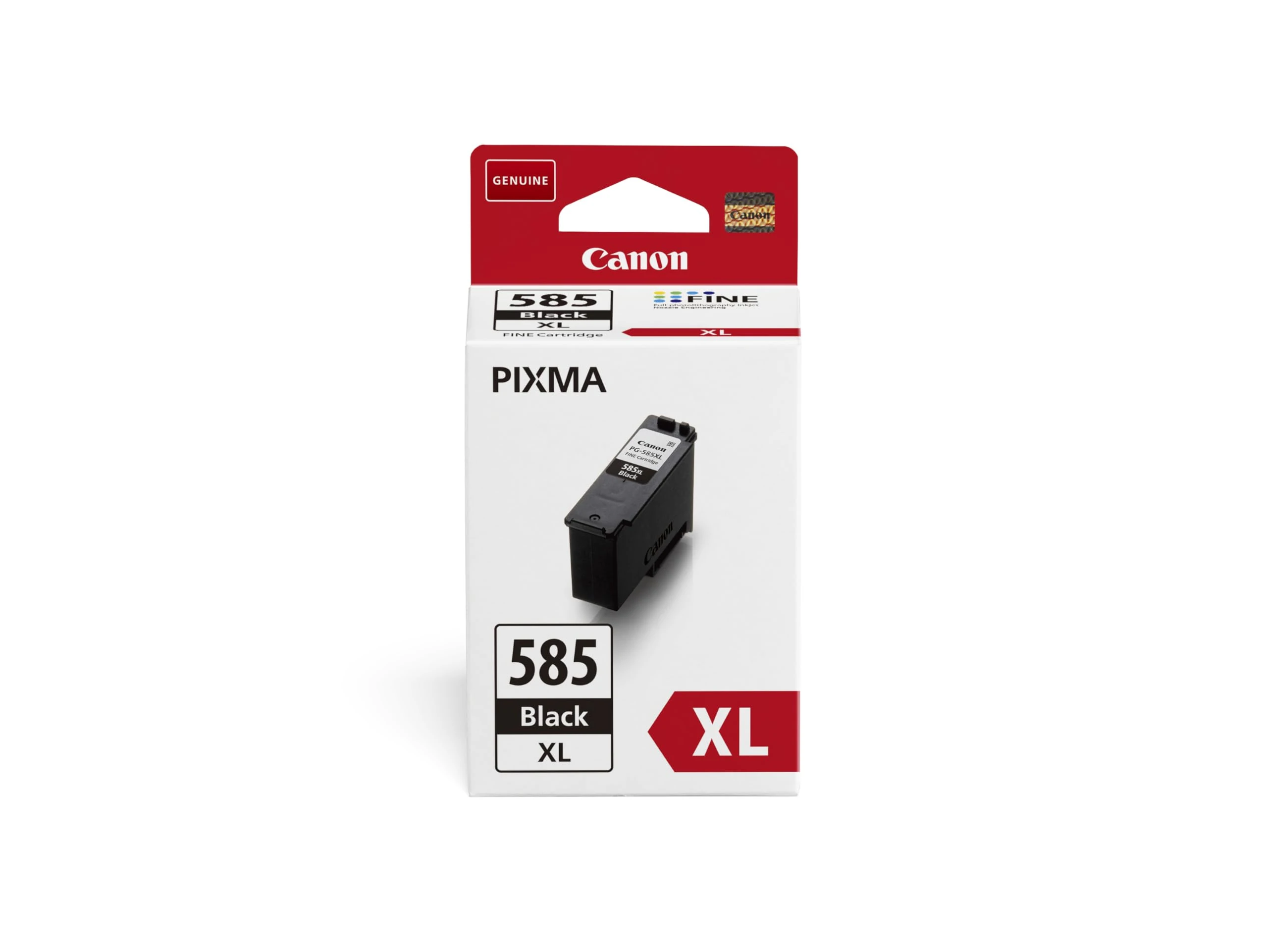Canon Ink - PG-585XL Genuine High Yield Black Printer Ink Cartridge - Prints Up to 300 A4 Pages (1 x XL Cartridge) - Compatible PIXMA TS7650i / TS7750i