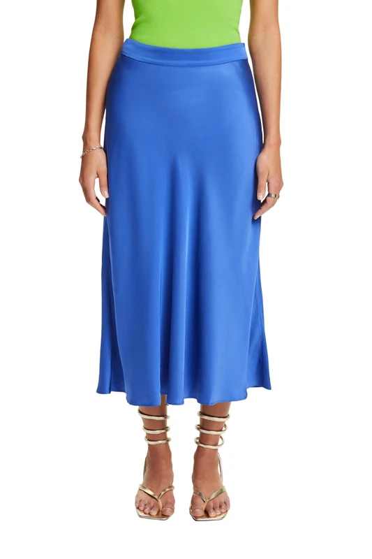 ESPRIT Women's Skirt, 400/Navy, 16