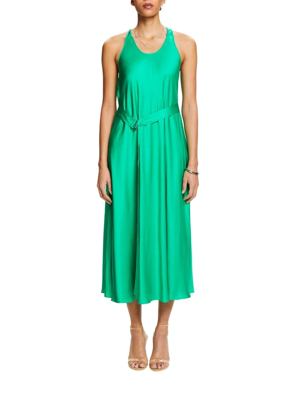 ESPRIT Women's Dress, Green, 6