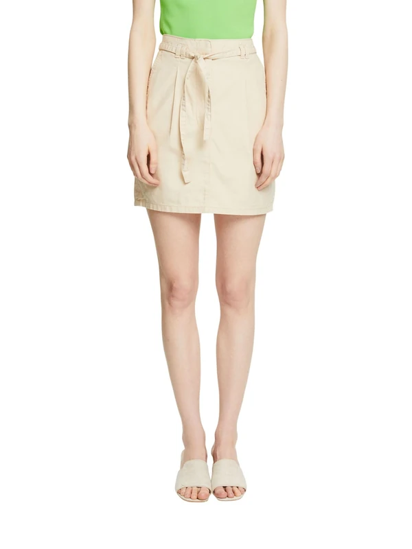 ESPRIT Women's Skirt, Beige, 16