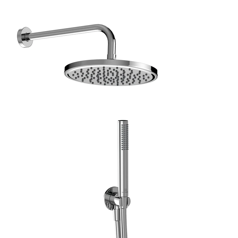 Ideal Standard - Idealrain 5-Piece Round Shower Kit Bathroom Accessory Set, Chrome