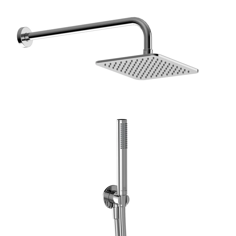 Ideal Standard - Idealrain 5-Piece Shower Kit Bathroom Accessory Set, Chrome