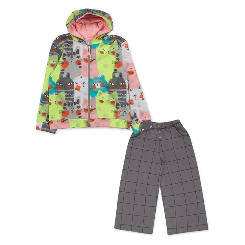Tuc Tuc 11359771 Set, Grey, Regular (Pack of 2) for Girls, grey, Regular