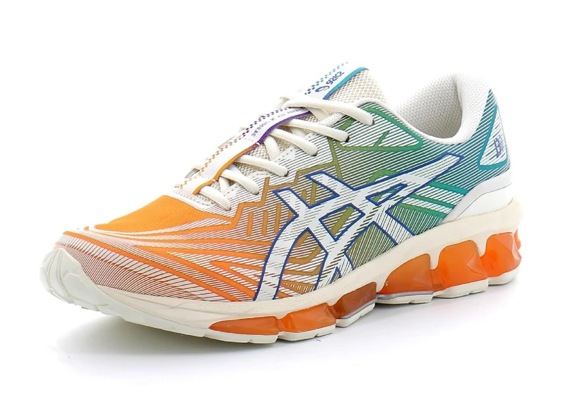 ASICS 1201A915-100 Gel-Quantum 360 VII Men Cream/Bengal Orange UK 6