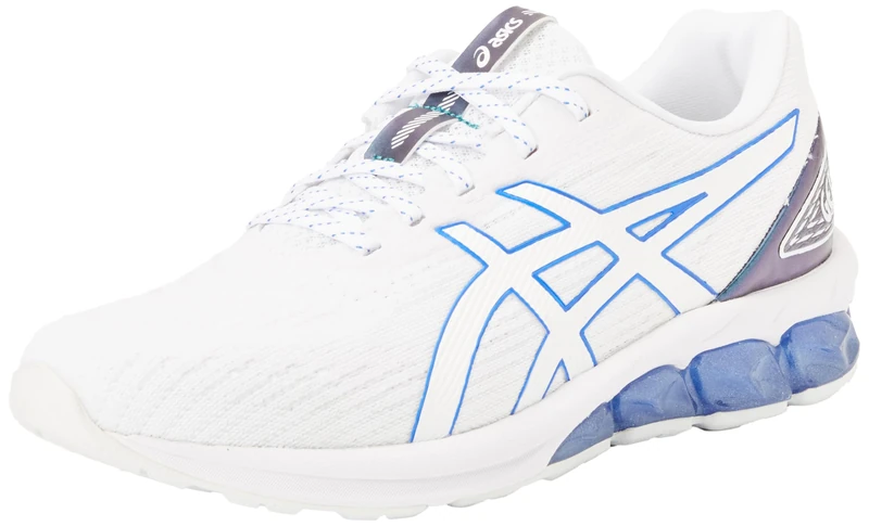 ASICS 1201A883-101 Gel-Quantum 180 VII Men White/Illusion Blue UK 10.5