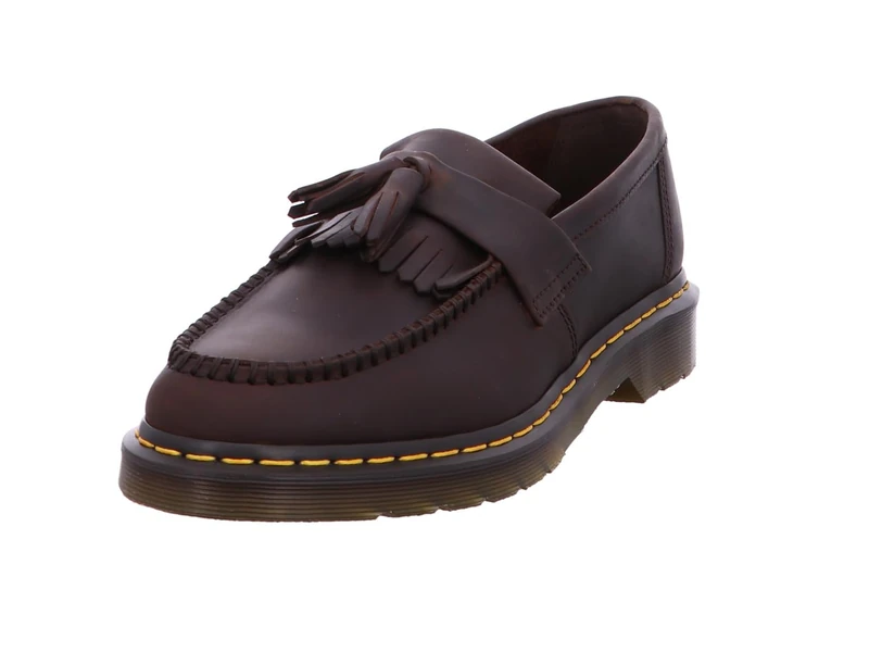 DR. MARTENS 30917201 Adrian Tassel Loafer Men Dark Brown UK 9.5