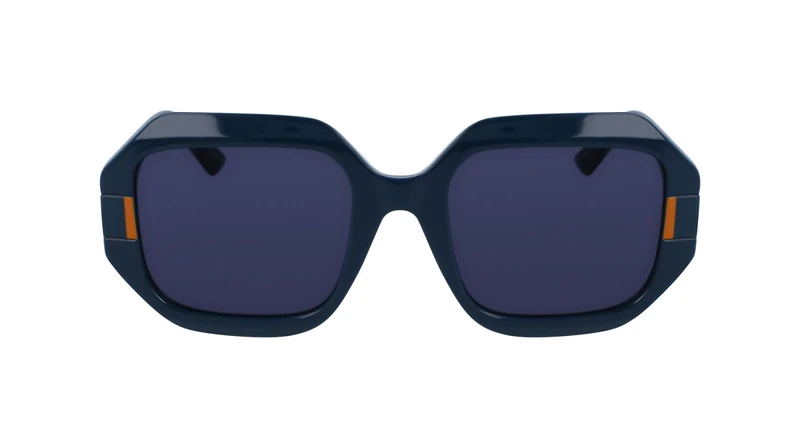 KARL LAGERFELD Women's Sunglasses KL6124S - Blue with Solid Blue Lens
