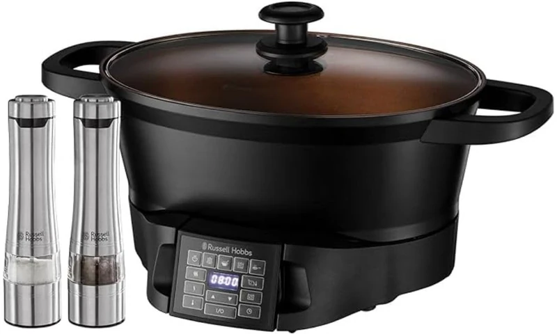 Russell Hobbs 28270 Good-to-Go Multicooker and Russell Hobbs Electric Salt & Pepper Grinder 23460-56