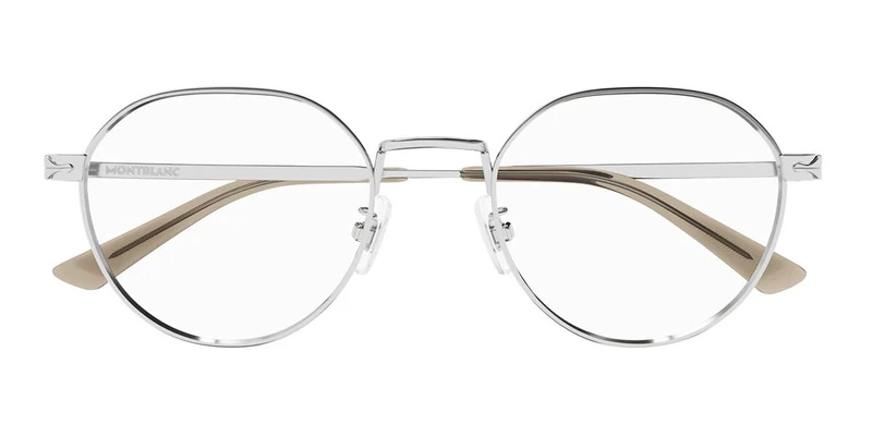Montblanc MB0310OA Optical Frame Man Metal Glasses, Men, Multicoloured, One Size