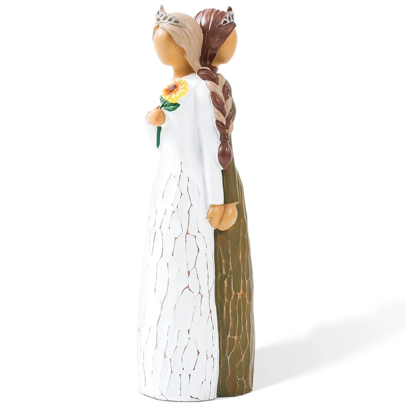 Gifts for Sister - Sisters Birthday Gifts from Sister - Sister Gifts - Best Friend Friendship Gifts for Women, Personalized Sculpted Hand-Painted Figure, Ready to be Given as a Gifts for Women