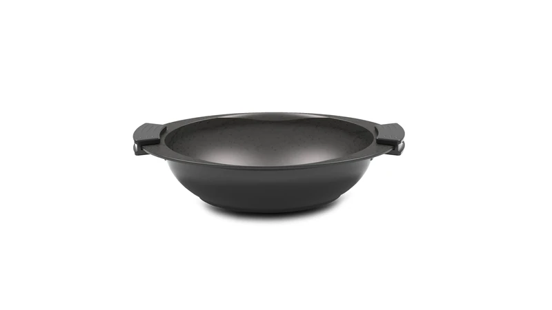 Tognana Avantspace Wok 2 Handles, 28 cm, Aluminium, Black