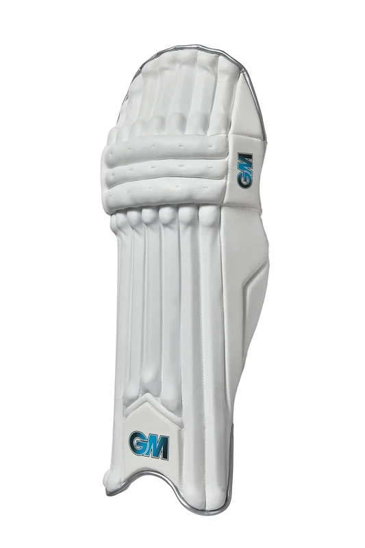 GM | Cricket Batting Pads | Diamond 606 | Traditional Cotton & Cane | Extra Small Adult Left Handed - 16.5" | Approx Weight 1.73 kg | 1 Pair | White | Gunn & Moore