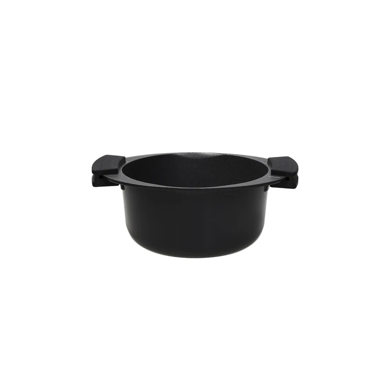 Tognana Avantspace Saucepan 2 Handles 20 cm, Aluminium, Black