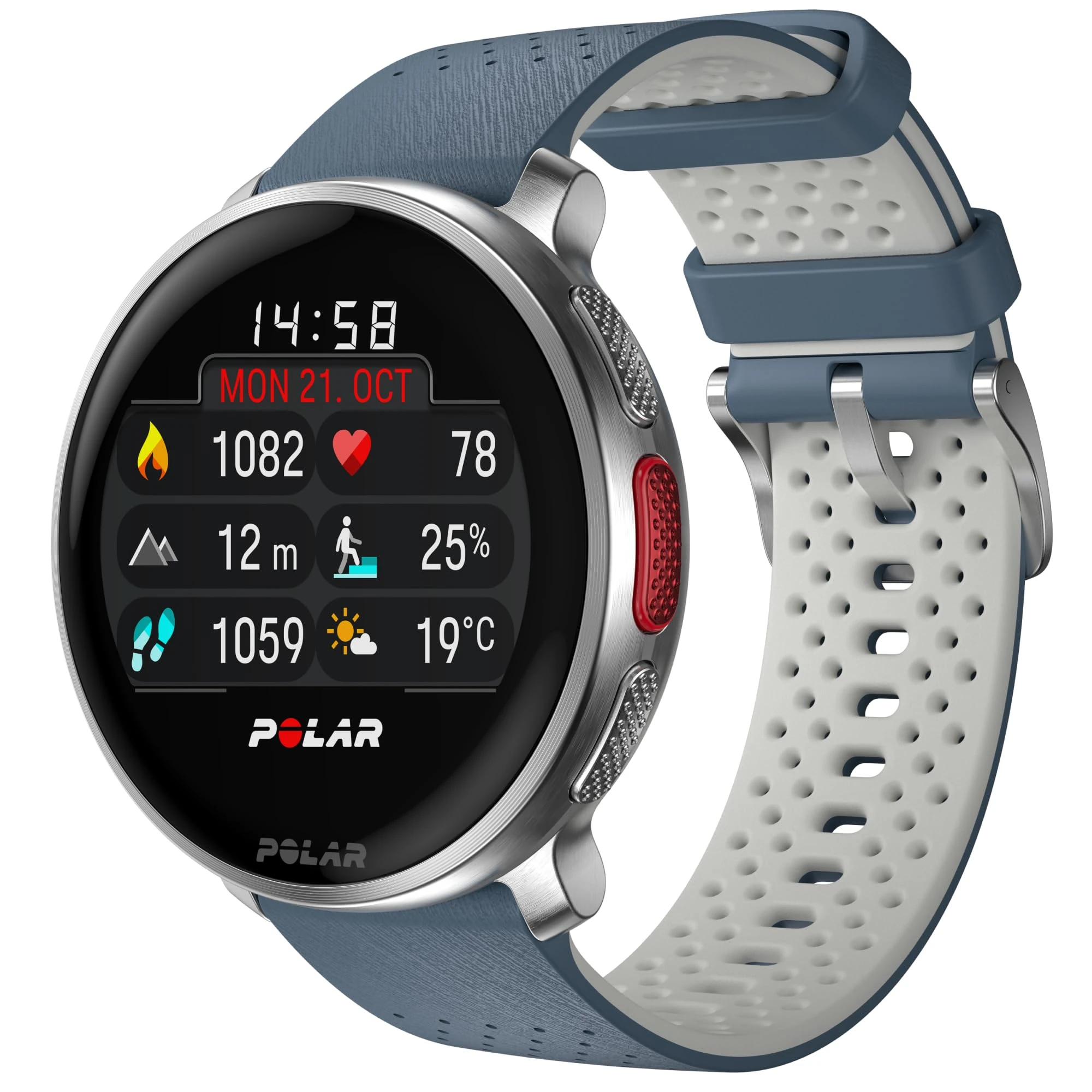 Polar Vantage V3 - Sport Watch with GPS, Advanced Heart Rate Monitor, and Extended Battery Life, Smart for men and women, Offline Maps, Running Watch, Triathlon