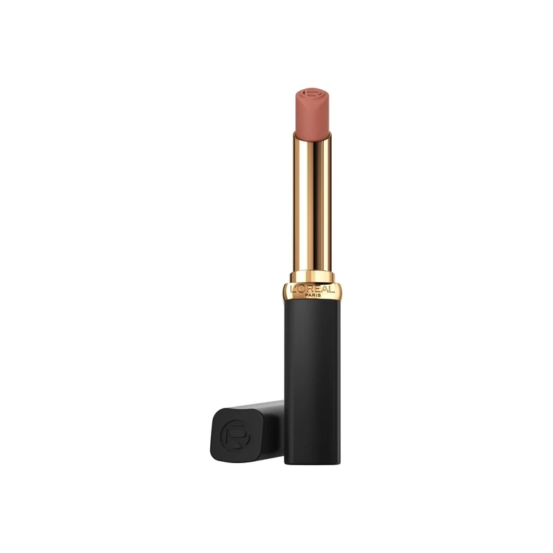 L'Oréal Paris Lipstick for a powdery matte finish and 16 hours hold, Color Riche Intense Volume Matte Nude, Colour: 520 Le Nude Defying, 1.8 g