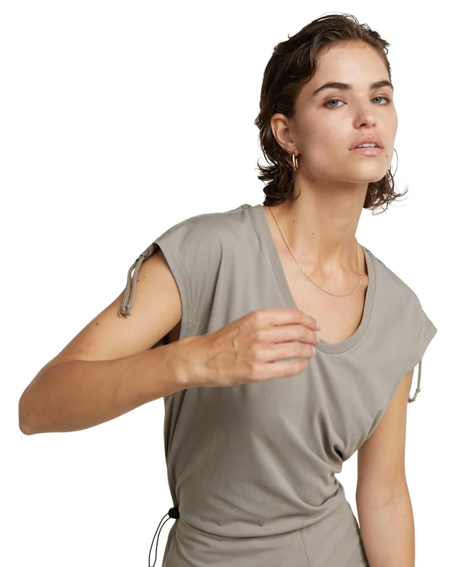 G-Star Women's Riveted Flared Jumpsuit, Grey (rock ridge D24575-B771-G294), M