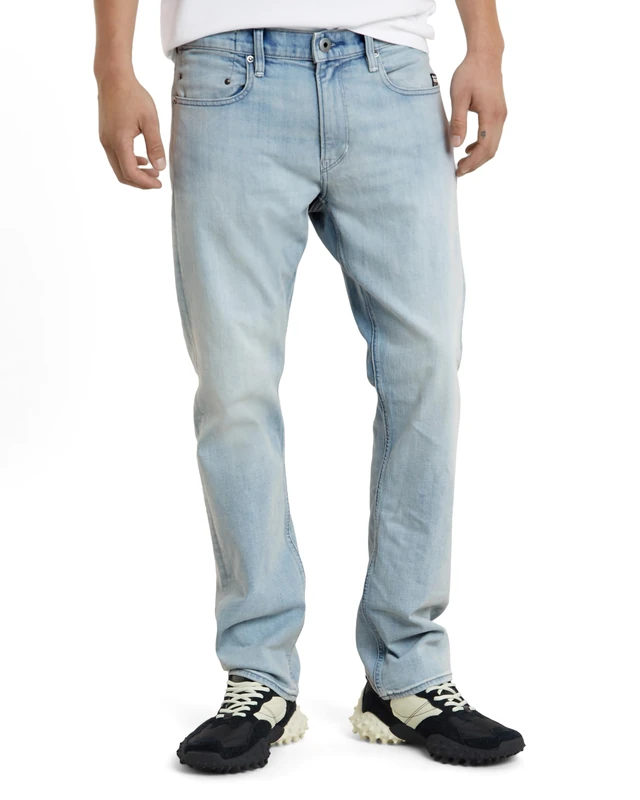 G-Star Men's Mosa Straight Jeans - Blue Sun Faded Mirage