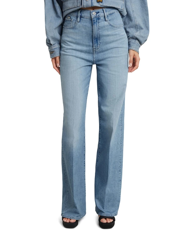 G-Star Women's Deck 2.0 High Loose Jeans, Blue (sun faded amparo blue D23591-D549-G344), 23W / 30L - Image 1