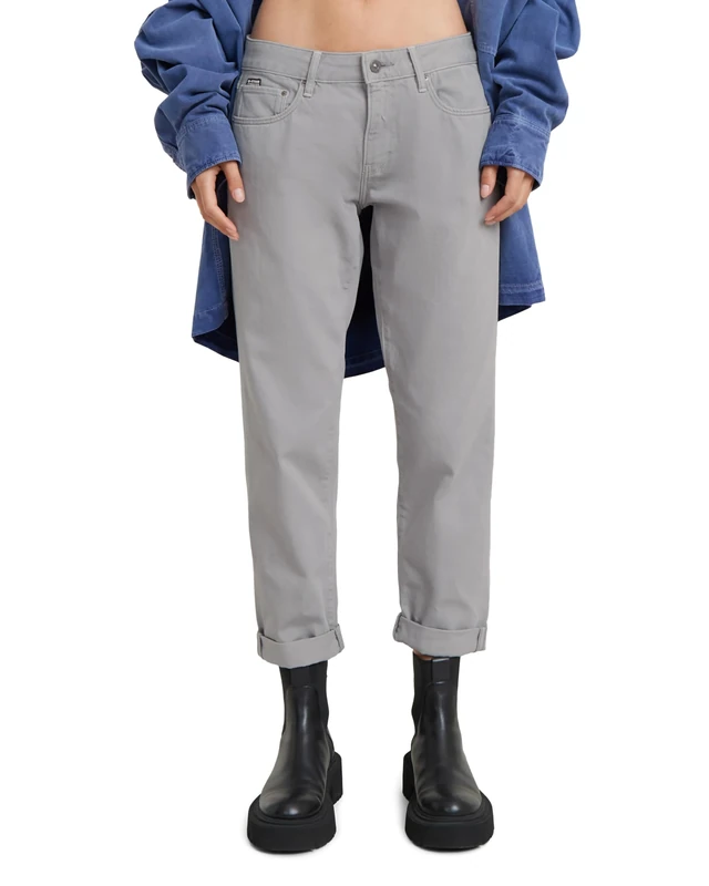 G-Star Women's Kate Boyfriend Jeans, Grey (renaissance correct grey gd D15264-D551-G410), 23W / 30L