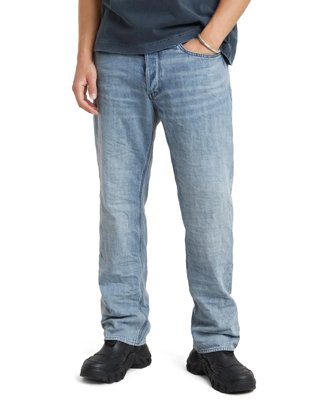 G-STAR Men's Dakota Regular Straight Jeans, Blue (sun faded cloudburst D23691-D536-G339), 34W / 34L