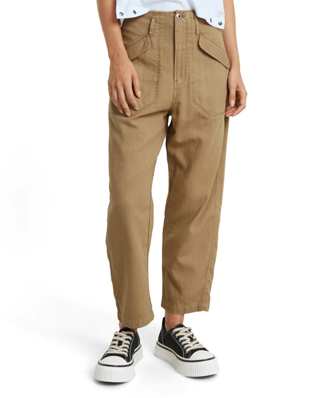 G-Star Women's Pilot Cropped Pants, Brown (coriander gd D24607-D454-G487), 26