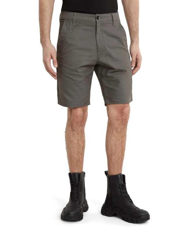 G-Star Men's Bronson 2.0 Slim Chino Shorts, Grey (gs grey D21040-D305-1260), 40