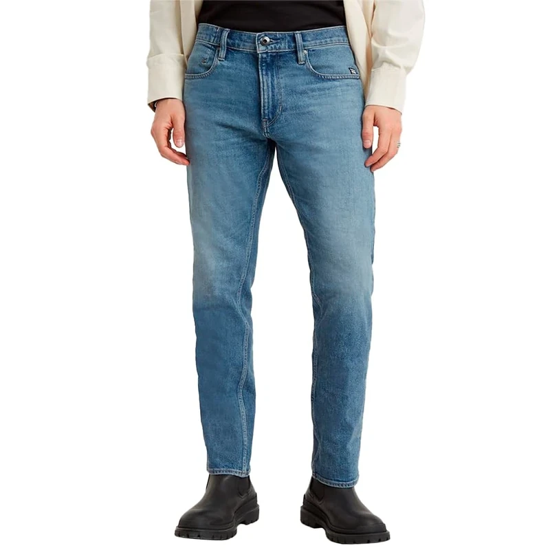G-Star Men's Mosa Straight Jeans, Blue (sun faded blue donau D23692-D503-G347), 38W / 34L