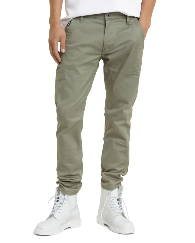 G-Star Men's Skinny Chino 2.0, Green (shamrock D21974-C105-2199), 35W / 32L - Image 1