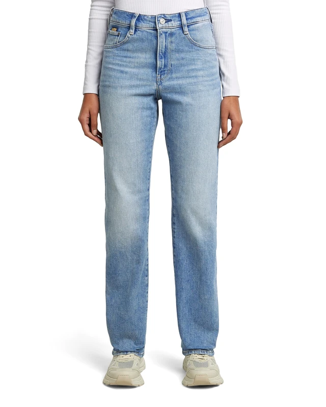 G-Star Women's Viktoria High Straight Jeans, Blue (vintage olympic blue D23959-D503-D905), 23W / 28L