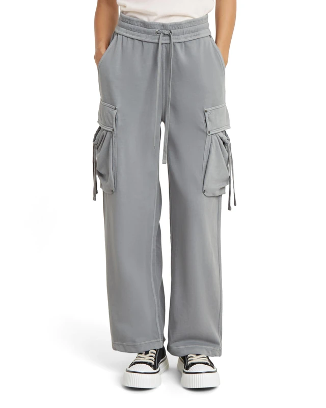 G-Star Women's Lightweight Utility Loose Sweat Pants, Grey (correct winter grey gd D24568-B661-G490), L