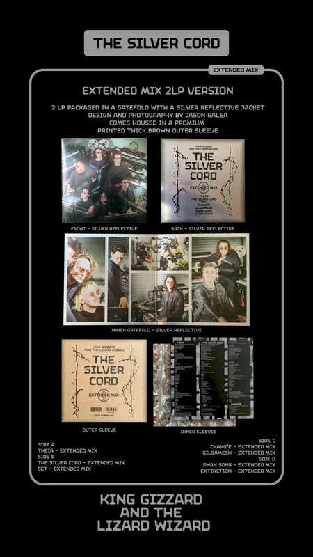 The Silver Cord: Extended Mix [VINYL] - Image 1