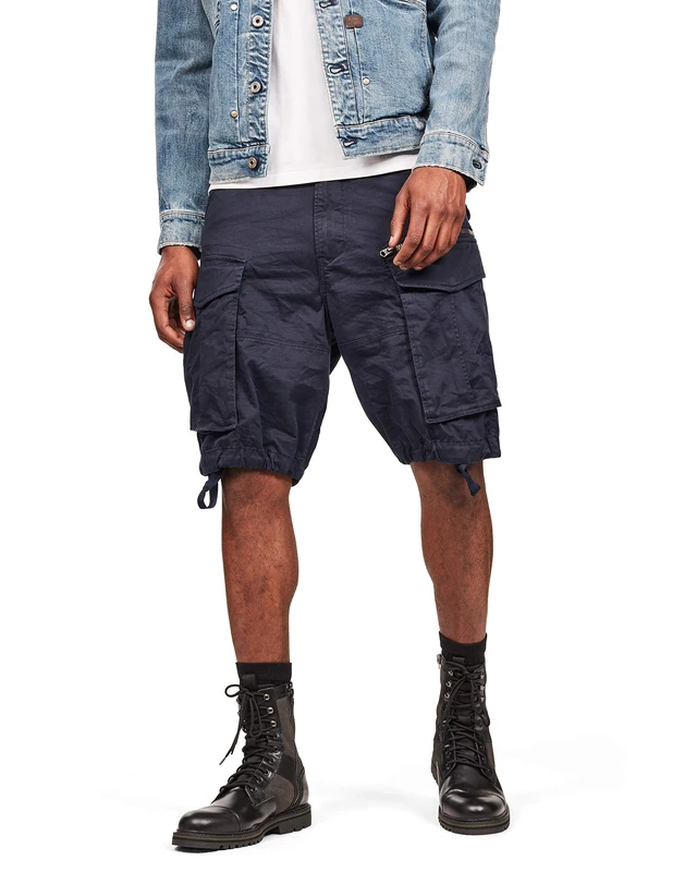 G-STAR Men's Rovic Zip Relaxed Shorts, Blue (salute D08566-5126-C742), 28
