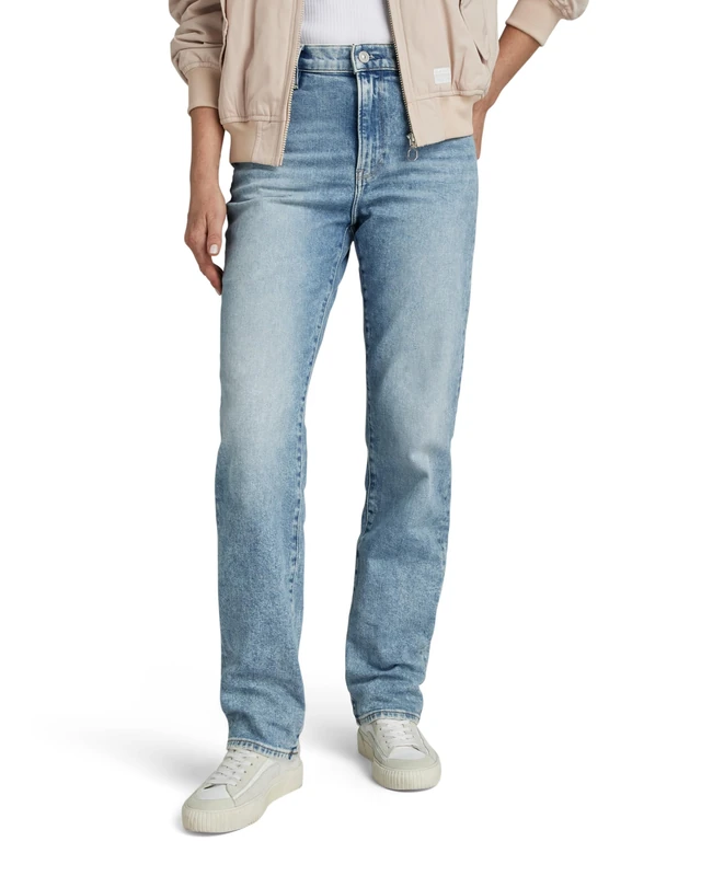 G-Star Women's Viktoria High Straight Jeans, Blue (vintage olympic blue D23959-D503-D905), 27W / 30L