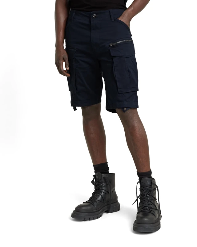 G-STAR Men's Rovic Zip Relaxed Shorts, Blue (salute D08566-5126-C742), 25