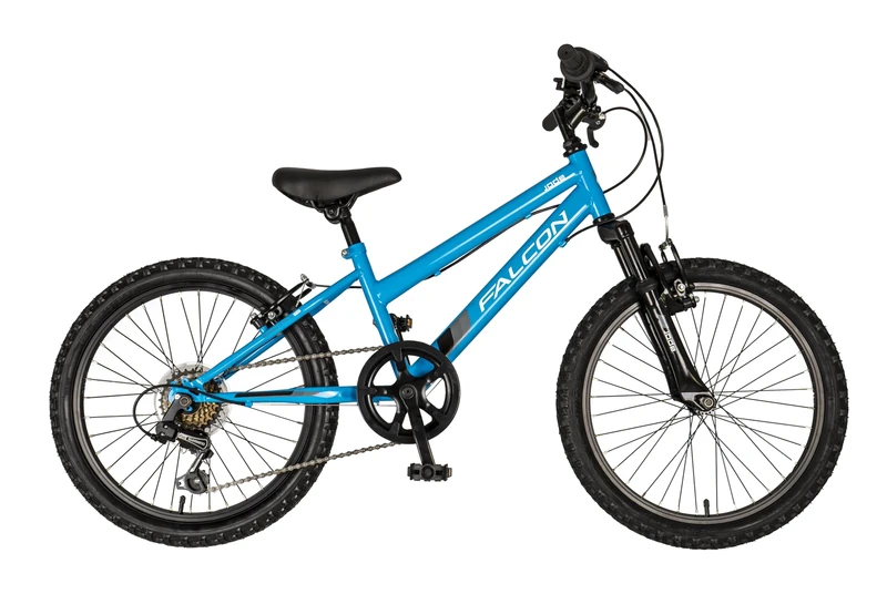 Falcon Jade 20" Kids Suspension Bike | Junior MTB Style Girls Boys Sport Bicycle | 6 Speed, Adjustable Height, Front Suspension | Pink | Ages 6+ - Image 1