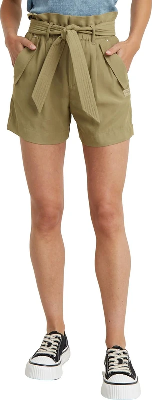 G-Star Women's Paperbag Shorts, Brown (coriander D24610-D522-G290), 29
